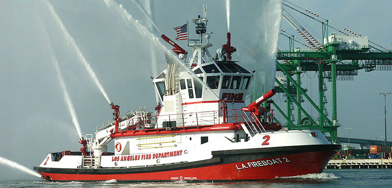Los Angeles Fireboat 2 - Warner L. Lawrence 